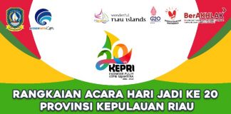 Perayaan 2 Dekade Provinsi Kepri akan Diisi Berbagai Kegiatan berdasarkan Undang-Undang Nomor 25 Tahun 2002 tertanggal 24 September 2002, Kepri genap berumur 20 tahun F,ist