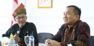 Pemprov Kepri Dukung Penuh Program Regsosek BPS BPS Kepri bersama Dinas Komunikasi dan Informatika (Kominfo) Kepri melakukan rapat di ruang rapat Diskominfo Kepri, di gedung B.2 Lantau 3, Dompak, Tanjungpinang, Jumat (9/9) F,ist
