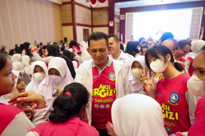 Kementerian Kesehatan menggagas Gerakan Nasional Aksi Bergizi pada tanggal 26 Oktober 2022. Di Provinsi Kepulauan Riau, Gerakan Nasional Aksi Bergizi digelar di Aula Wan Seri Beni, Dompak, Tanjungpinang, Selasa (26/10) F,Diskominfo Kepri