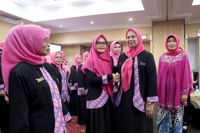 Pelantikan Pengurus Wilayah (PW) IPEMI Kepri Periode 2022-2027 di Hotel Aston, Tanjungpinang, Sabtu (29/10). F,Diskominfo Kepri