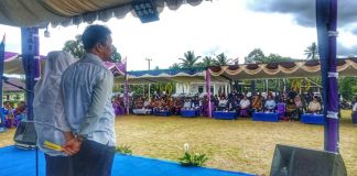 Kunjungi Natuna, Rudi Disambut Antusias Warga Ketua Dewan Pimpinan Wilayah Provinsi Kepulauan Riau Muhammad Rudi berkunjung ke Natuna, Kamis (27/10) F,Nasdem