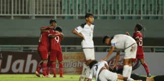 Tim U-17 Persembahkan Kemenangan Lawan Guam untuk Korban Insiden Kanjuruhan Tim U-17 Indonesia menang besar atas Tim U-17 Guam dalam pertandingan Kualifikasi Piala Asia U-17 Grup B yang digelar di Stadion Pakansari, Bogor, Senin (3/10) F,PSSI