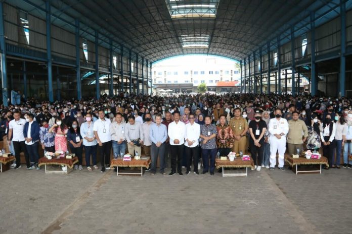 Rudi, saat membuka Job Fair Batam 2022, Senin (7/11) F,Pemko Batam