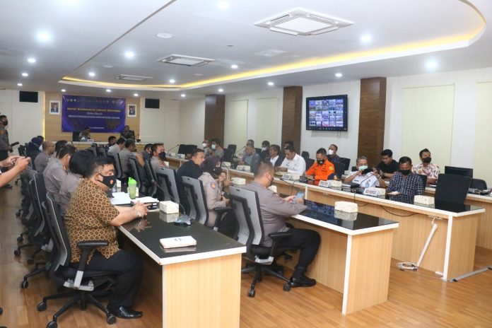 Polri gelar rapat koordinasi (Rakor) lintas sektoral tingkat Menteri hari Jumat (16/12) F,Polda Kepri