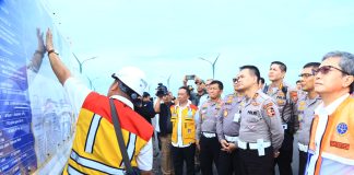 Pemandangan Indah dan Hindari Kemacetan, Pemudik Minta Ambil Jalur Pansela Jawa Kepala Korps Lalu Lintas (Kakorlantas) Polri Irjen Firman Shantyabudi melakukan peninjauan di Jembatan Kretek 2, Bantul, Daerah Istimewa Yogyakarta, Sabtu (21/1) F,Polri