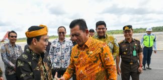 Datangi Tanjungpinang, Berikut Agenda Mendes PDTT Selama Tiga Hari Menteri Desa, Pembangunan Daerah Tertinggal dan Transmigrasi (Mendes PDTT) H. Abdul Halim Iskandar tiba di Bandara Raja Haji Fisabilillah (RHF) Tanjungpinang, Rabu (01/02) F,Diskominfo Kepri