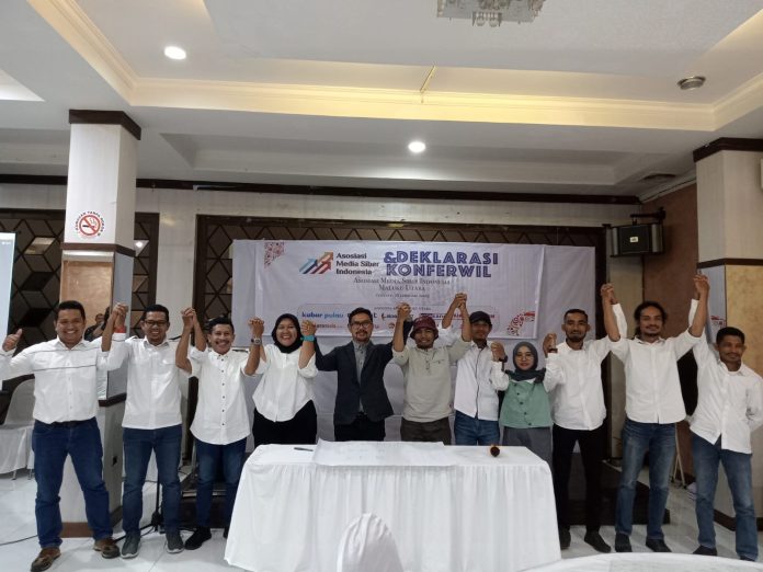 Asosiasi Media Siber Indonesia (AMSI) Maluku Utara akhirnya resmi dideklarasikan pada Sabtu, 18 Februari 2023, di Royal Resto, Kota Ternate F, AMSI Maluku