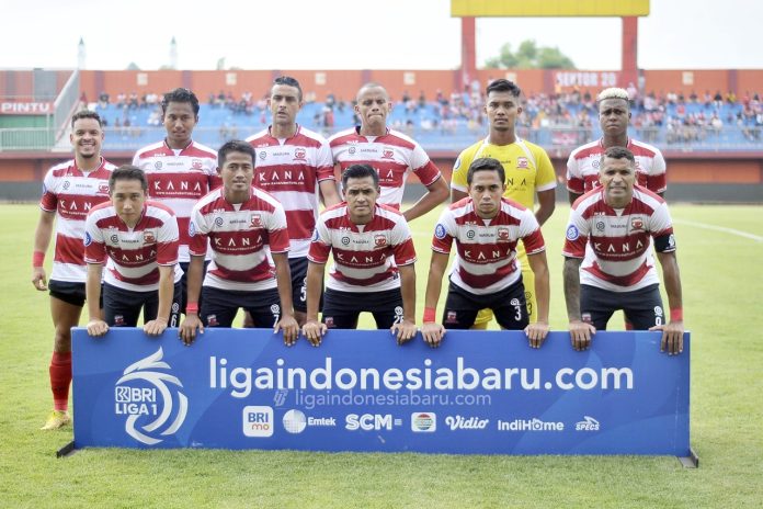 Madura United FC kembali akan melaksanakan pertandingan dalam laga pekan ke-24 BRI Liga 1 2022/2023 melawan Persikabo 1973 di Stadion Pakansari Bogor, Sabtu (11/2) F,LIB