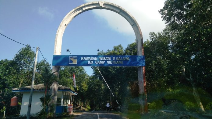 Eks Kamp Vietnam di Pulau Galang, Batam yang sekarang menjadi wisata sejarah yang sering dikunjungi wisatawan F,net