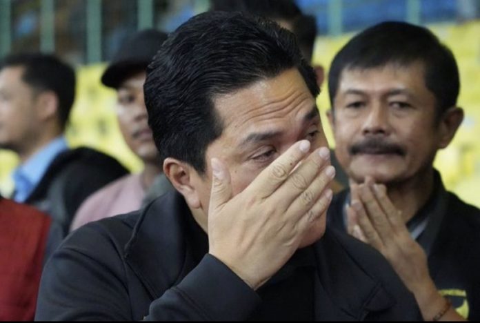 Ketua umum PSSI, Erick Thohir menyatakan sudah berjuang semaksimal mungkin saat bertemu dengan Presiden FIFA, Gianni Infantino di Doha, Qatar, Rabu (29/3). Namun FIFA secara resmi telah membatalkan penyelenggaraan Piala Dunia U-20 di Indonesia F,PSSI