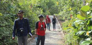 Hutan Lindung Bukit Kucing Kawasan Eko Wisata Penyeimbang Kota Masa Depan yang Terus Berkembang Berekreasi ke hutan lindung Bukit Kucing seperti halnya berekreasi ke alam bebas yang masih terbuka hijau. Pengunjung sedang menikmati pemandangan di Hutan Lindung Bukit Kucing F, loveshapedforest.wordpress.com
