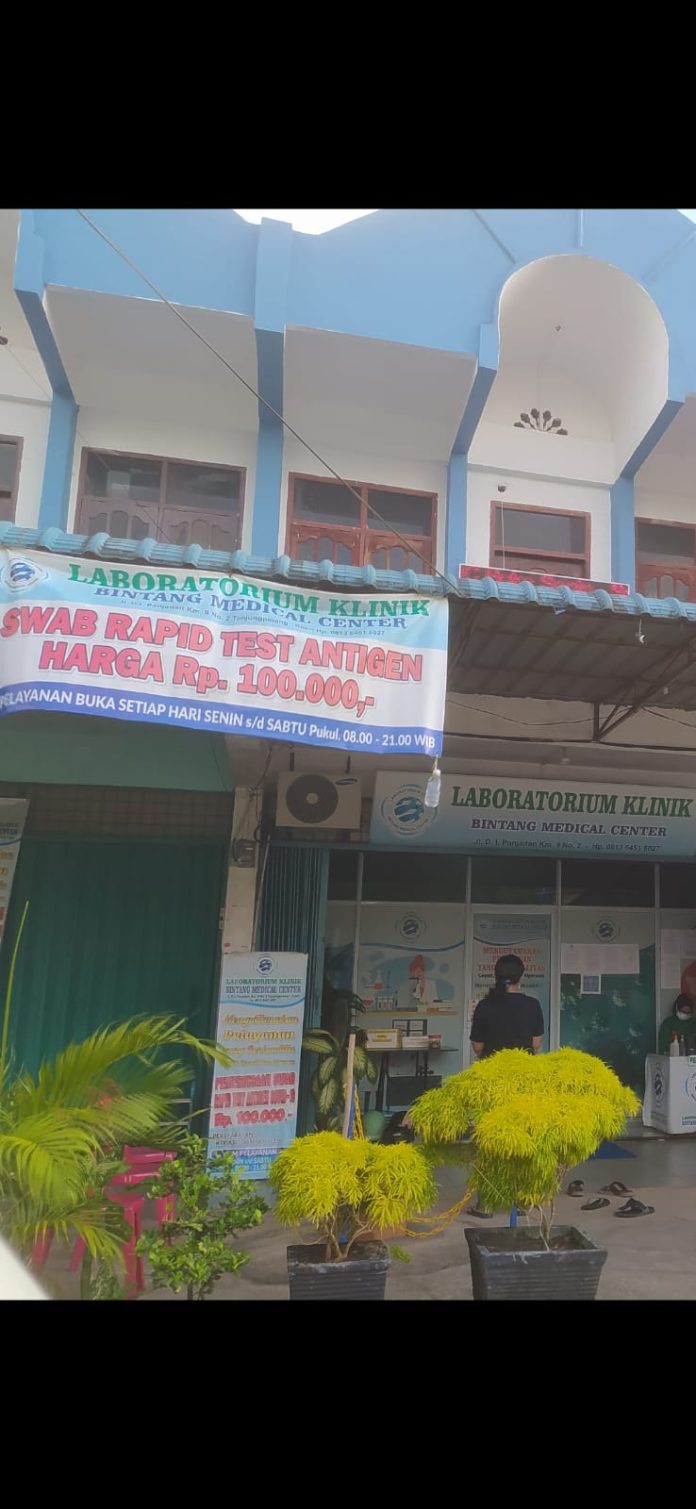 Di masa pandemi, warga harus melakukan tes covid ke laboratorium klinik. Saat ini telah tersedia tes COVID-19 secara mandiri menggunakan tes cepat antigen. Produk ini telah mendapatkan izin edar dari Kementerian Kesehatan, dengan sistem pelaporan melalui aplikasi SATUSEHAT F,dok BI