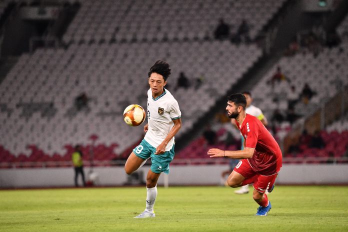 Gol tunggal yang dilesatkan Beckham Putra berhasil membawa Tim U-22 Indonesia meraih kemenangan atas Lebanon dengan skor tipis 1-0, pada laga kedua melawan Lebanon di Stadion Utama Gelora Bung Karno, Senayan, Jakarta, Minggu (16/4) F,PSSI