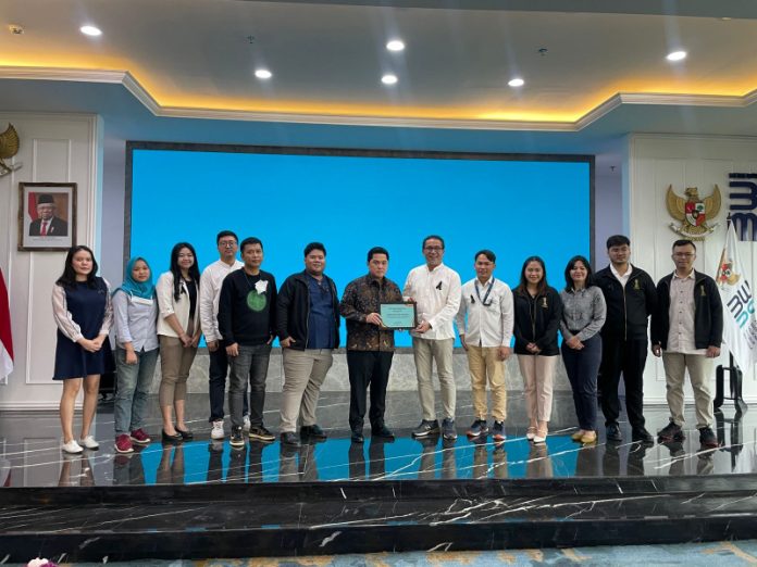 Ketua Panitia Pelaksana FIFA U-20 Erick Thohir membubarkan panitia pelaksana Piala Dunia U-20 (LOC FIFA U-20) di Jakarta, Senin (3/4) F, PSSI