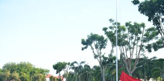 Peringati Harkitnas, Ini Amanah Plt Menkominfo yang Dibacakan Kapolda Jajaran Polda Kepri melaksanakan upacara bendera memperingati Hari Kebangkitan Nasional ke-115 tahun 2023 di Mapolda Kepulauan Riau, Senin (22/5) F,Polda Kepri