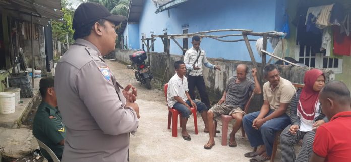 Polsek TanjungpinangTimur saat melaksanakan 