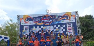 189 Peserta Ikuti Kejuaraan Road Race 2023 yang Digelar Pemko Tanjungpinang Kejuaraan Road Race 2023 yang digelar Pemerintah Kota (Pemko) Tanjungpinang diikuti 189 peserta. Kejuaraan digelar di Sirkuit Non Permanen Senggarang, Kantor Wali Kota Tanjungpinang sejak Kamis (28/4) kemarin dan berakhir Minggu (30/4). F,Pemko Tanjungpinang