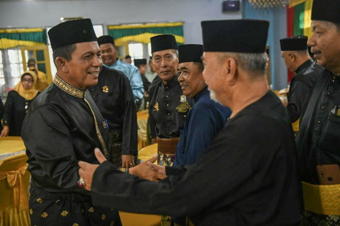 Gubernur Kepulauan Riau H. Ansar Ahmad menghadiri halalbihalal yang digelar Lembaga Adat Melayu (LAM) Provinsi Kepri di gedung LAM Provinsi Kepri, Tanjungpinang, Rabu (03/05) F, Diskominfo Kepri