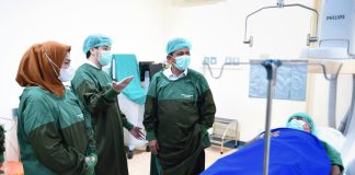 RSUP Raja Ahmad Tabib Kini Miliki Pelayanan Laboratorium Katerisasi Jantung Gubernur Kepulauan Riau H. Ansar Ahmad meresmikan Program Pengampuan Jejaring Nasional tersebut, Rabu (10/5) F,Diskominfo Kepri