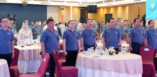 Menteri Perikanan Hadiri Puncak Peringatan Hari Laut Sedunia di Kepri Menteri Kelautan dan Perikanan RI Wahyu Sakti Trenggono didampingi Gubernur Kepri Ansar Ahmad menghadiri Puncak Peringatan Hari Laut Sedunia yang dilaksanakan di Ballroom Hotel AP Premier Kota Batam, Jumat (9/6) F,Diskominfo Kepri