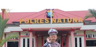 Anak TK dari Natuna Pemenang Kategori Lomba Konten Kreatif Polri Salah satu pemenang kategori lomba _story telling_/mendongeng untuk tingkat TK usia 5-6 tahun diraih peserta dari Natuna - Kepulauan Riau f, Polda Kepri