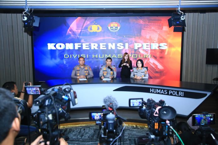 Kepala Biro Penerangan Masyarakat Divisi Humas Polri Brigjen Ahmad Ramadhan mengatakan Satgas TPPO Polri dan Polda jajaran hingga per tanggal 22 Juni telah menangani sebanyak 494 Laporan Polisi (LP) f,Humas Polri