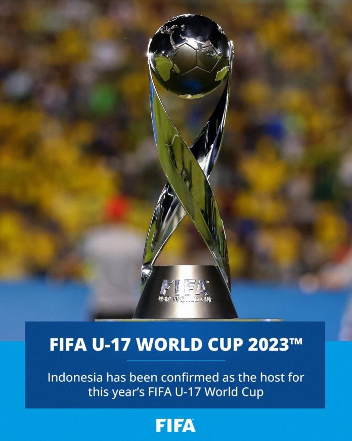 Indonesia ditetapkan menjadi tuan rumah FIFA U-17 World Cup 2023 melalui keputusan bersama pada sidang FIFA Council yang digelar di Markas FIFA, Zurich, Swiss, Jumat (23/6) petang f,pssi