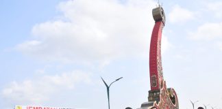 Presiden Resmikan Jembatan Kretek 2 Bantul, Koneksi Jalan Ujung Barat Sampai Ujung Timur Pulau Jawa Makin Terkoneksi Presiden Jokowi meresmikan Jembatan Kretek 2, di Bantul, DI Yogyakarta, Jumat (02/06/2023). (Foto: BPMI Setpres)