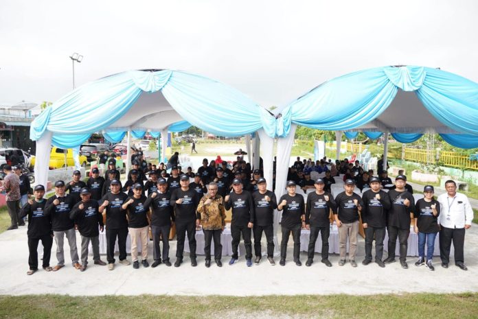 Penanaman pohon dan dan susur sungai dilakukan di lingkungan Sungai Pelunggut Kecamatan Sagulung, Kamis (27/07) f,Pemko Batam
