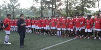 Ketua PSSI Erick Pantau Langsung Seleksi Tim U-17 di Persija Training Center Ketua Umum PSSI, Erick Thohir mengunjungi seleksi tim U-17 Indonesia di Persija Training Center, Bojongsari, Sabtu (22/7) f,pssi