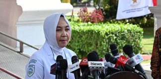 Pemerintah Antisipasi Dampak El Nino di Agustus-September Kepala BMKG Dwikorita Karnawati memberikan keterangan pers, Selasa (18/07/2023), di Jakarta. (Foto: Humas Setkab/Dindha)