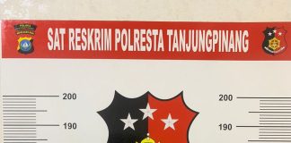 Dua Pelaku Penggelapan HP di Tanjungpinang Ditangkap, Kerugian Mencapai Rp146 juta Salah satu pelaku kejahatan penggelapan handphone (HP) yang ditangkap Sat Reskrim Polresta Tanjungpinang. F,Polresta Tanjungpinang