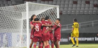 Tim U-19 Wanita Kalahkan Timor Leste Dengan Skor Telak 7-0 Garuda Pertiwi Muda mengalahkan Timor Leste dengan skor 7-0 dalam laga perdana di ajang AFF U-19 Women's Championship 2023 di Stadion Gelora Sriwijaya Jakabaring, Palembang, Rabu (5/7) f,pssi