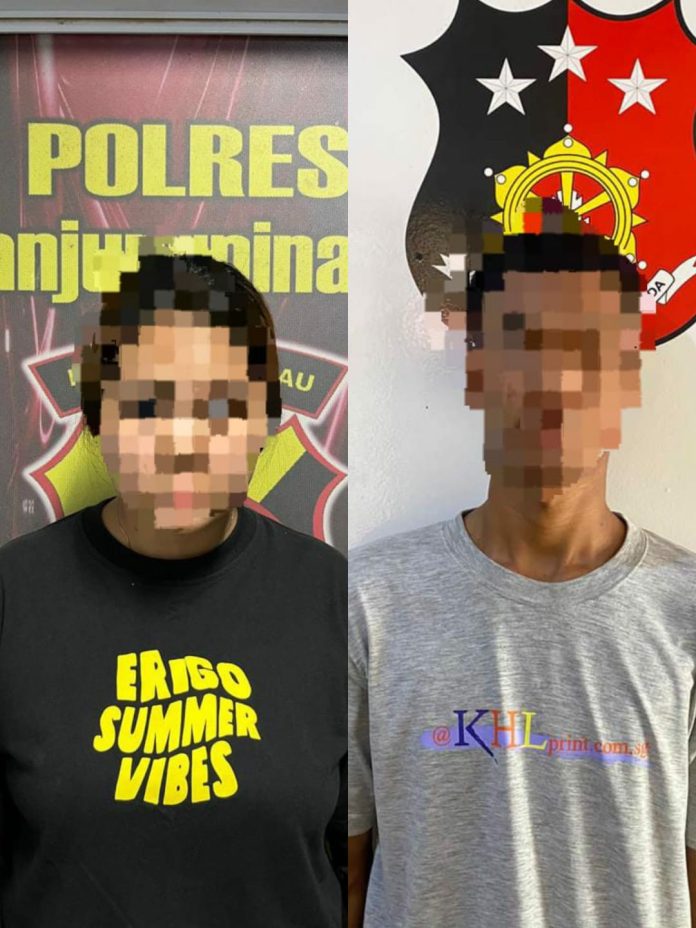 Dua pelaku penganiayaan dalam dua kasus berbeda berhasil ditangkap Unit Jatanras Satreskrim Polresta Tanjungpinang, Senin, (14/8) 2023. f,Polresta Tanjungpinang