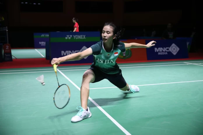 Tiga pebulutangkis tunggal putri Indonesia yakni Kyla Legiana Agatha, Deswanti Hujansih Nurtertiati, dan Chiara Marvella Handoyo melangkah ke babak final kualifikasi turnamen Xpora Indonesia International Challenge 2023 f,pbsi