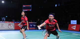 Australia Open 2023 : Ganda Campuran Dipastikan Tanpa Gelar, Rinov/Pitha Tumbang di 8 Besar Pasangan ganda campuran Rinov Rivaldy/Pitha Haningtyas Mentari terhenti di babak 8 besar Asutralia Open 2023, Jumat (4/8)