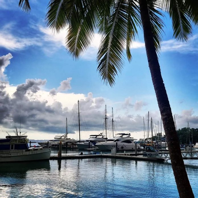 Nongsa Point Marina & Resort di Jalan Hang Lekiu, Kecamatan Nongsa, Kota Batam, Provinsi Kepulauan Riau (Kepri) merupakan lokasi yang ideal untuk liburan akhir pekan dan long stay f,BI