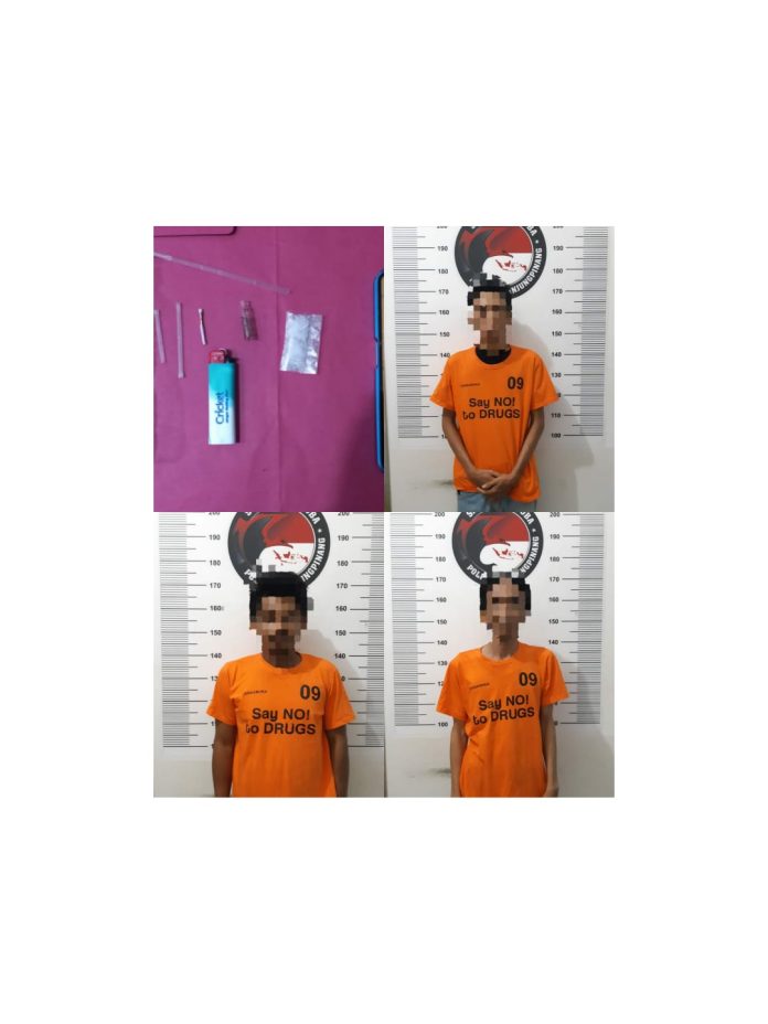 Kepolisian Resort Kota Tanjungpinang berhasil melakukan penangkapan terhadap beberapa tersangka kasus penyalahgunaan narkoba jenis Sabu, di dua lokasi berbeda, Kamis, (07/9) f,Polresta Tanjungpinang