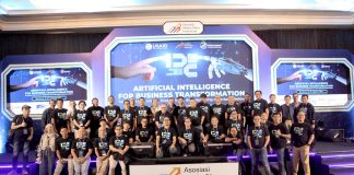 Pengurus Nasional AMSI Terbentuk, Berikut Susunan dan Nama Pengurus Ketua Umum AMSI, Wahyu Dhyatmika foto bersama dengan pengurus nasional AMSI periode 2023-2027 yang akan mulai bertugas 18 September 2023 F,AMSI