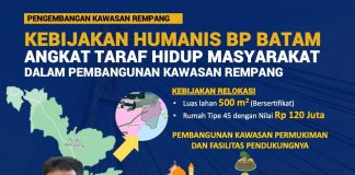 Kebijakan Humanis BP Batam di Rempang, Agar Masyarakat Bahagia hingga Anak Cucu Wali Kota Batam, tentu H Muhammad Rudi (HMR) yang juga Kepala Badan Pengusahaan Batam, tak ingin jika warganya dirugikan dalam hal investasi di Rempang f,Pemko Batam