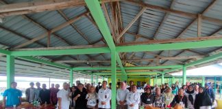 Pengembangan Kawasan Minawisata, Dispar Tanjungpinang Gelar Pelatihan Pendidikan Pemandu Wisata dan Pengelola Desa Wisata di Tanjungpinang Sebanyak 40 peserta telah menerima pelatihan pemandu wisata buatan dan pengelolaan desa wisata di Rumah Makan Kampung Madong, Kelurahan Kampung Bugis, Tanjungpinang Kota, Rabu (25/10) f,Dispar Tanjungpinang