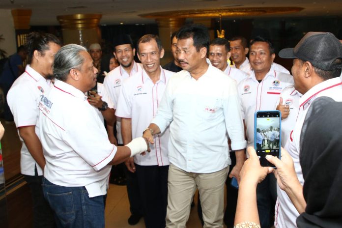 Wali Kota Batam, Muhammad Rudi, mengajak wartawan mengantisipasi penyebaran berita bohong atau hoaks F,Pemko Batam