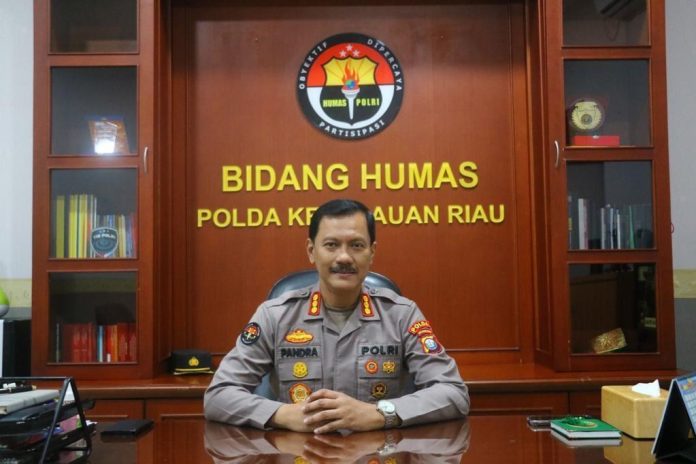 Kabidhumas Polda Kepri Kombes.Pol. Zahwani Pandra Arsyad, f,Polda Kepri