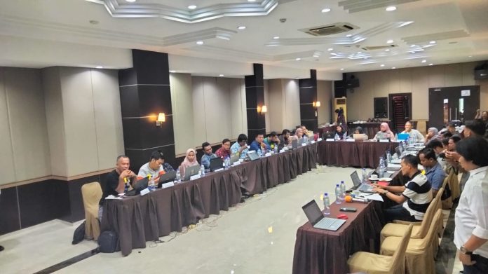 Aliansi Jurnalis Independen (AJI) Tanjungpinang bekerjasama dengan Google News Initiative (GNI) menggelar pelatihan Training Meliput Isu Pemilu di Comforta Hotel & Resort Tanjungpinang, Sabtu dan Minggu (28-29/10) f, AJI