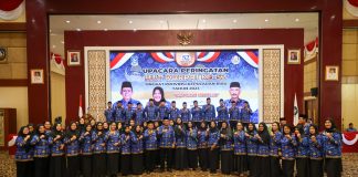 Perkembangan Teknologi Sangat Cepat, Ansar Pesan ASN Jangan Gerakkan Pemerintahan dengan Cara Lama Peringatan Hari Ulang Tahun (HUT) ke-52 Korps Pegawai Republik Indonesia (KORPRI) Tingkat Provinsi Kepulauan Riau (Kepri) digelar di Aula Wan Seri Beni, Dompak, Tanjungpinang, Rabu (29/11) f,diskominfo Kepri