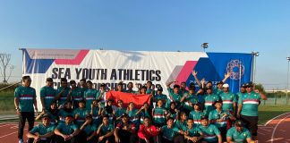 Peringkat Tiga Besar, Tim Pelajar Atletik Lampaui Target Medali ajang 15th Sea Youth Athletics Championship 2023 di Thailand Tim Pelajar Atletik Indonesia sampai pada hari terakhir kompetisi menduduki posisi peringkat tiga besar dengan raihan total tujuh medali emas, empat medali perak dan enam medali perunggu pada ajang kompetisi 15th Sea Youth Athletics Championships 2023 di Pathum Thani, Thailand, Sabtu(9/12) f,kemenpora