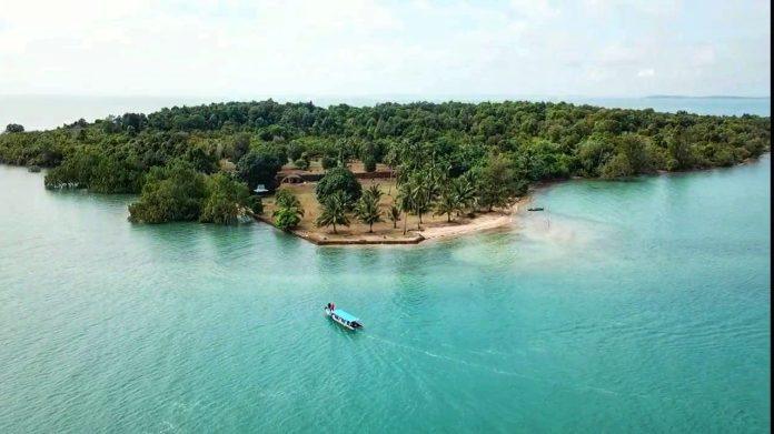 Benteng Pulau Basing yang terletak di Kelurahan Dompak, Kecamatan Bukit Bestari menjadi situs sejarah dan cagar budaya di Tanjungpinang f,Disparbud Tanjungpinang