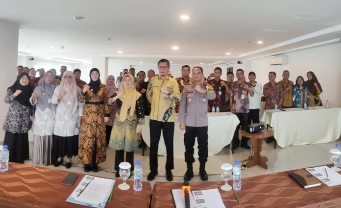 Dinas Kesehatan Pengendalian Penduduk dan Keluarga Berencana Kota Tanjungpinang mengelar rapat koordinasi pembentukan Tim Pelaksana Kesehatan Jiwa Masyarakat di Hotel CK Tanjungpinang, Kamis (7/12) f,Pemko Tanjungpinang