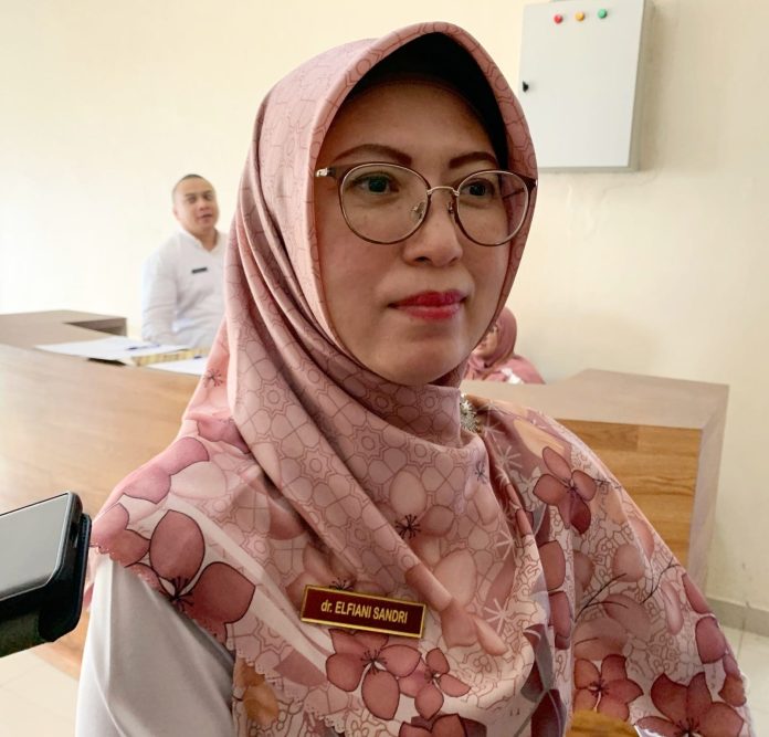 Kadinkes Pengendalian Penduduk dan Keluarga Berencana Kota Tanjungpinang, dr. Elfiani Sandri menjelaskan anjuran pemeriksaan ini disampaikan Kementerian Kesehatan (Kemenkes) untuk deteksi potensi kekurangan hormon tiroid yang dapat memicu gangguan metabolisme tubuh anak, f, Pemko Tanjungpinang