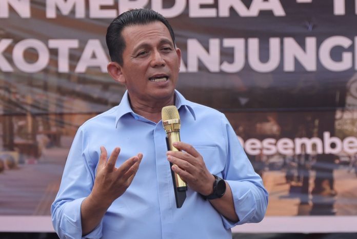 Gubernur Kepri Ansar mengatakan Pemprov Kepri sementara menghentikan revitalisasi kawasan Kota Lama, Tanjungpinang, Rabu (3/1) f, diskominfo Kepri